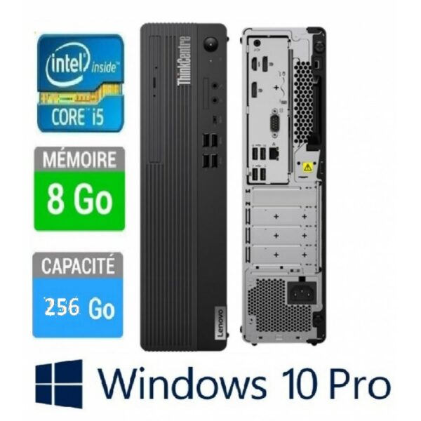 PC RESERVE  LENOVO M70s CORE i5-10400 8GO 256GO SSD WIN10PRO