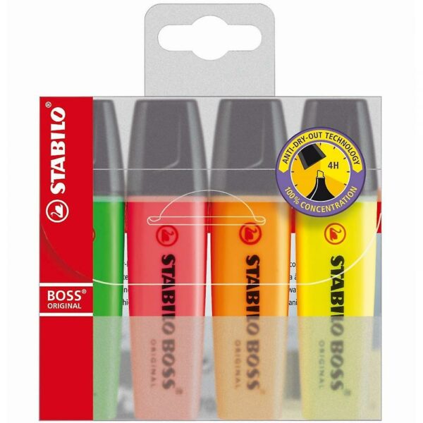 SURLIGNEUR STABILO BOSS ASS POCH 4