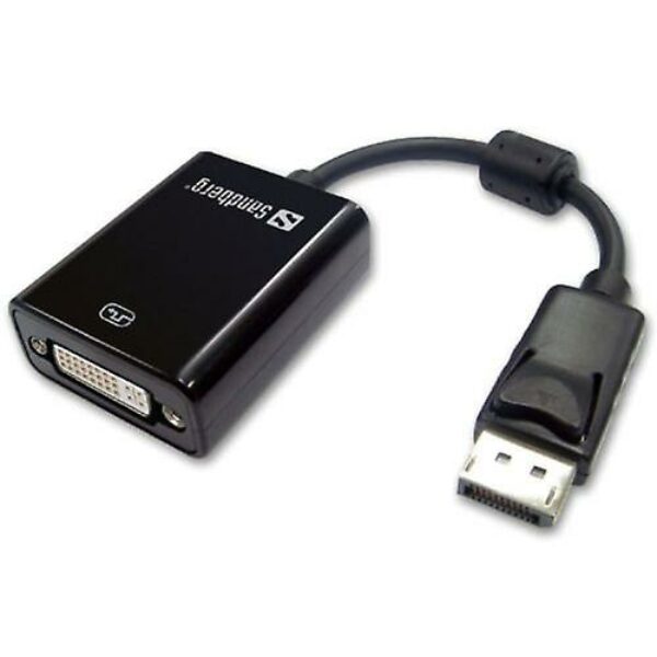 ADAPTATEUR DISPLAYPORT M VERS DVI-D F 20CM