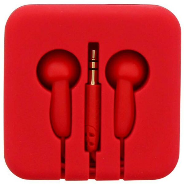 ECOUTEUR TNB SILICONE RED ESPOCKETRD + ENROULEUR