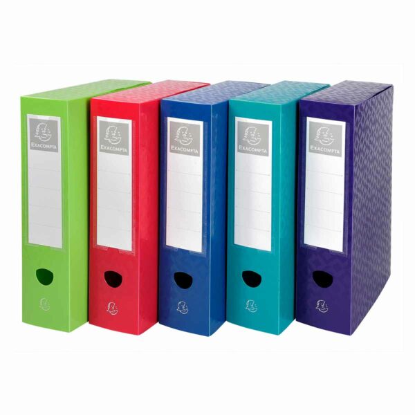 BTE DE CLASSEMENT BOX D/80 A PRESSION PVC ASS