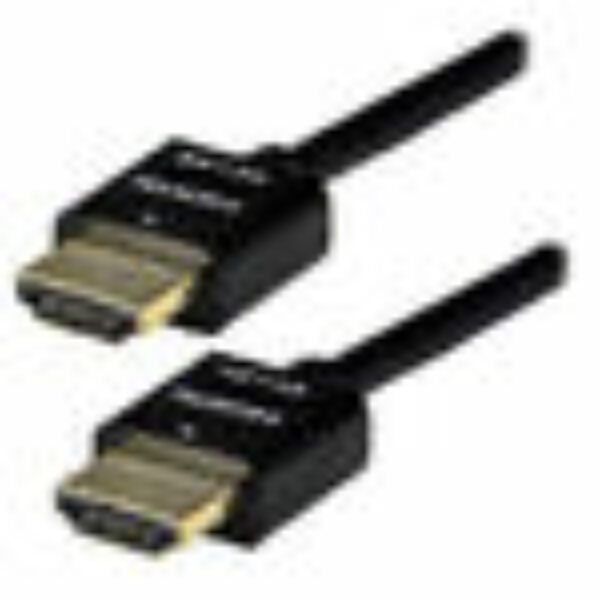 CABLE ULTRA FIN HDMI 3D 4K ETHERNET M/M 2M  NOIR  MC385SZ-2M