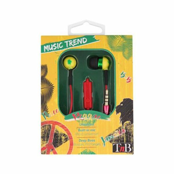 ECOUTEUR TNB TREND2 REGGAE+MIC ESREGGAE2