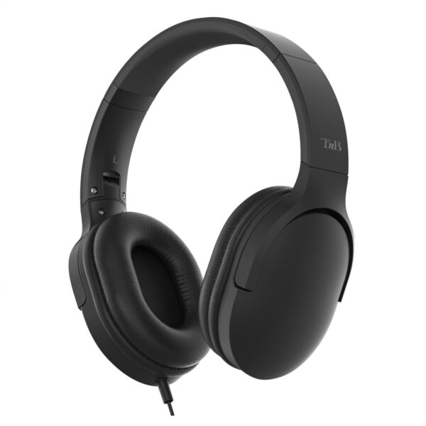 CASQUE STÉRÉO FILAIRE JACK+ADAPT USB-C NR CSTYPECBK