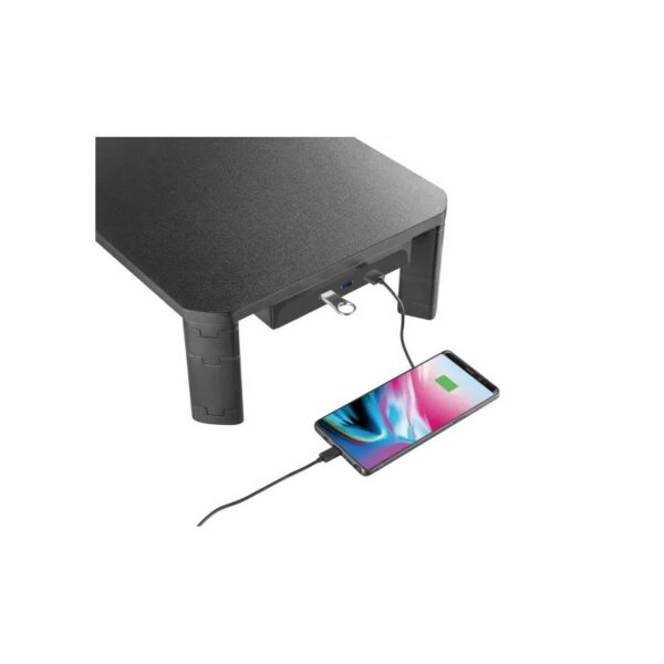 SUPPORT ECRAN HUB USB X 3  REHAUSSEUR MSTANDHUB TNB