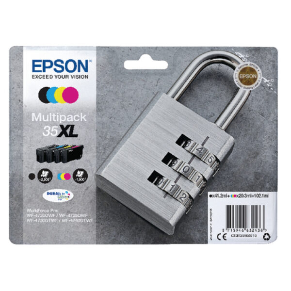 EPSON – JE “CADENAS ” N°35XL PACK