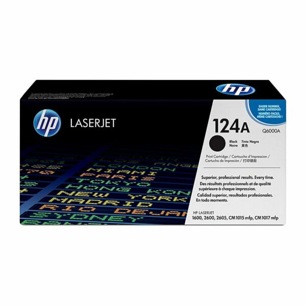 HP 124A – TONER NOIR – 2 500 P