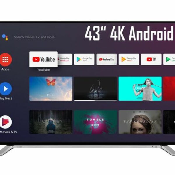 TV 43″/108CM TOSHIBA 43UA2B63DG 4K ANDROID