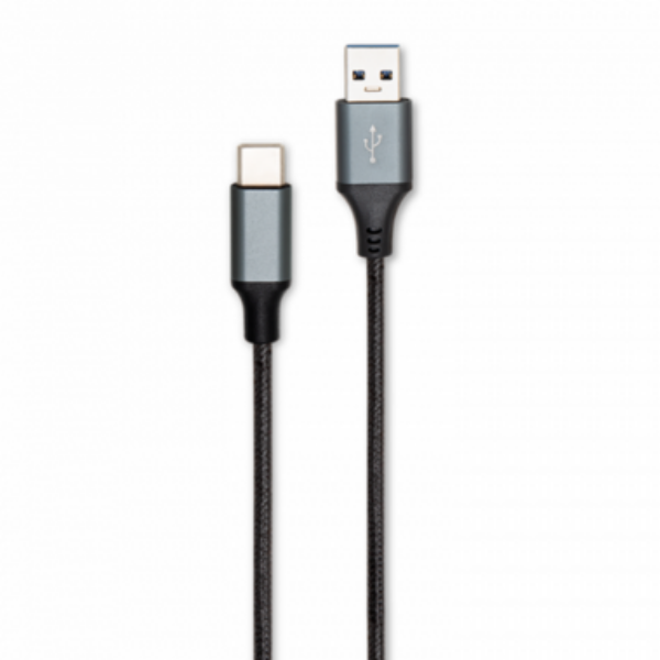 CABLE USB 3 / USB C 1M NOIR NYLON RADIOLA