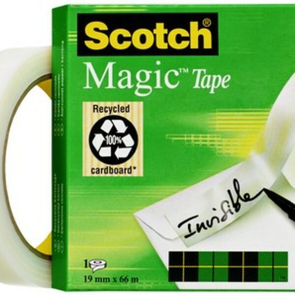RUBAN ADHESIF 19X66 INVISIBLE MAGIC 3M
