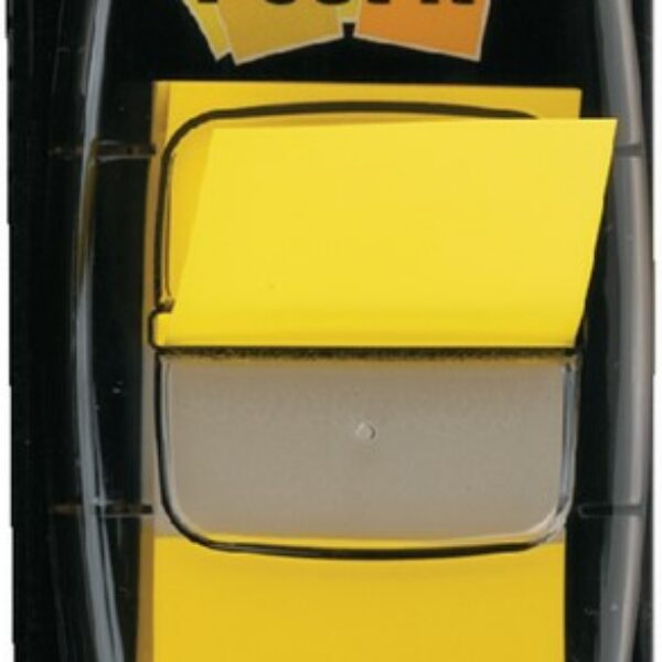 MARQUES PAGES POST IT LARGE JAUNE