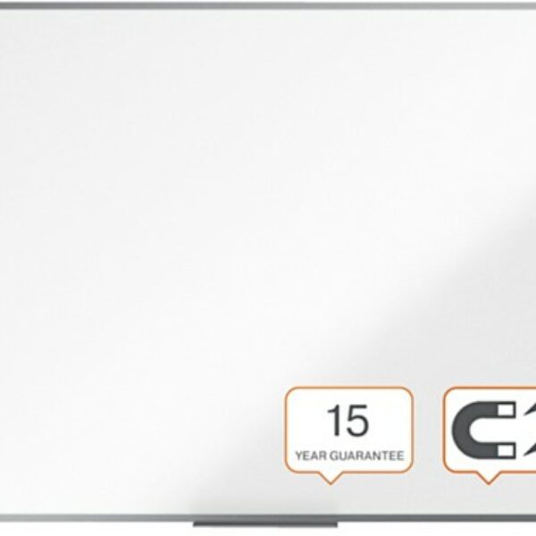 TABLEAU BLANC ACIER NOBO (L)90 x (H)120CM