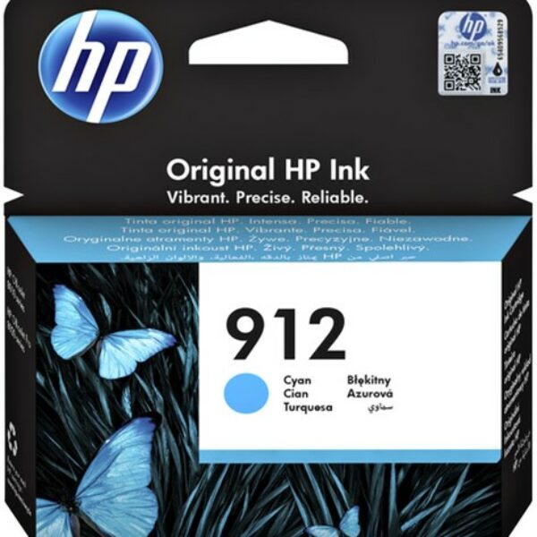HP 912 CARTOUCHE ENCRE CYAN  315 PAGES