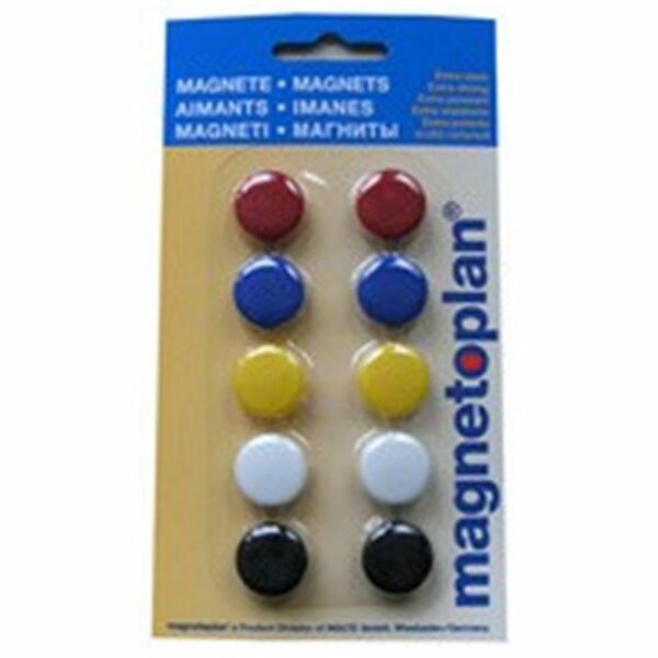 AIMANTS ROND 20 MM ASS  X10