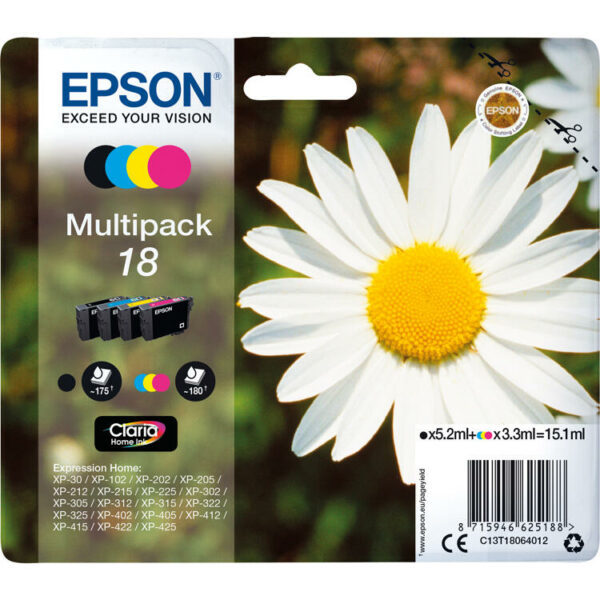 EPSON – MULTIPACK ” PAQUERETTE ” N,C,M,J