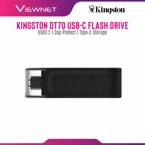 CLE USB-C 64GO KINGSTON DT70 3.2