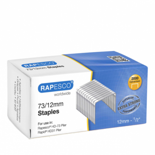 AGRAFES 73/12 BTE DE 2000 RAPESCO