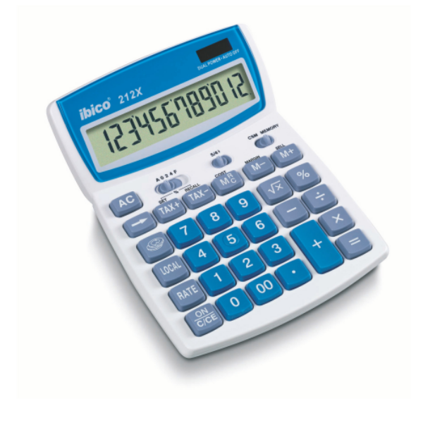 CALCULATRICE IBICO 212X – 12 CHIFFRES