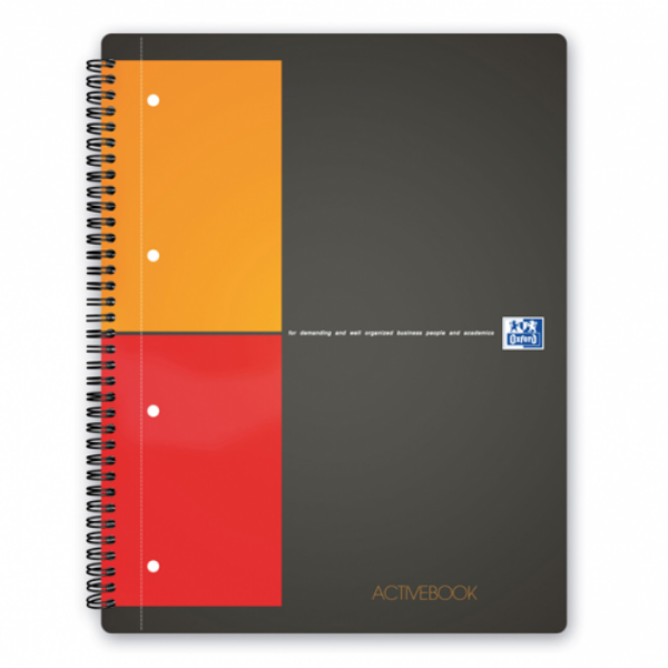 CAHIER ACTIVEBOOK A4+ LIGNE PERF OXFORD