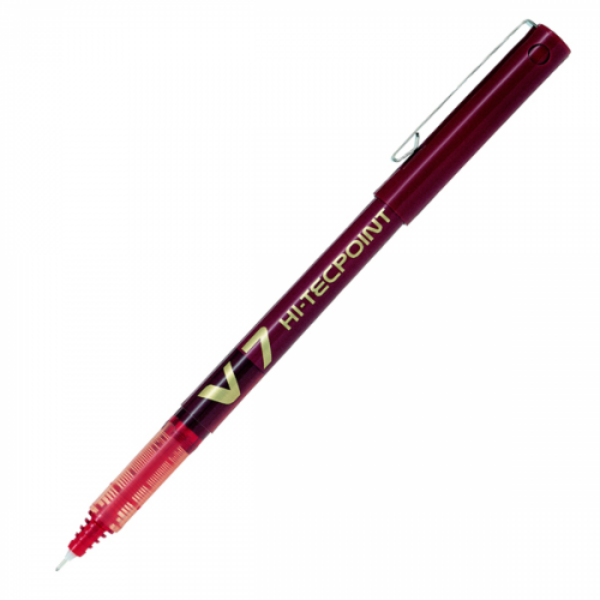 STYLO BL HI-TEC V7 ROUGE