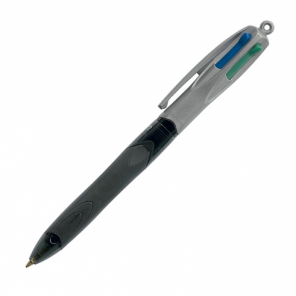 STYLO BL BIC 4 COULEURS GRIP PRO