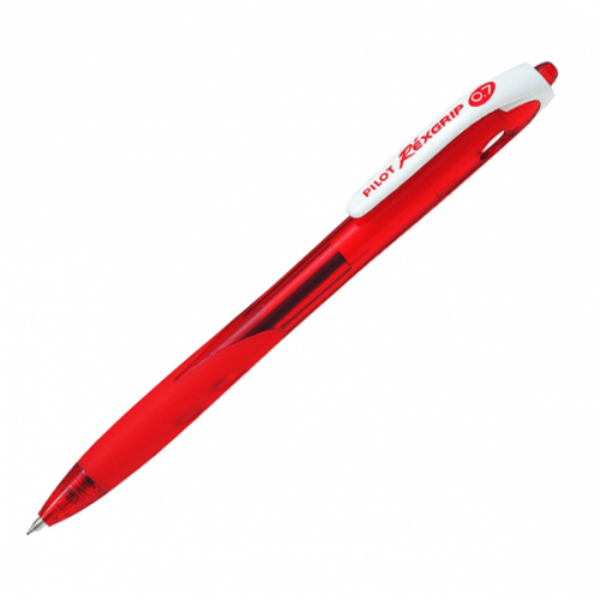 STYLO BL REXGRIP RETRACT 0.7 ROUGE