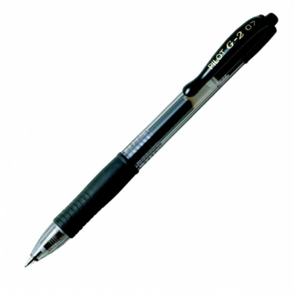 STYLO BL G-2 RETRACT 0.7 NOIR