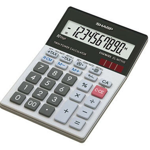 CALCULATRICE SHARP EL-M711GGY