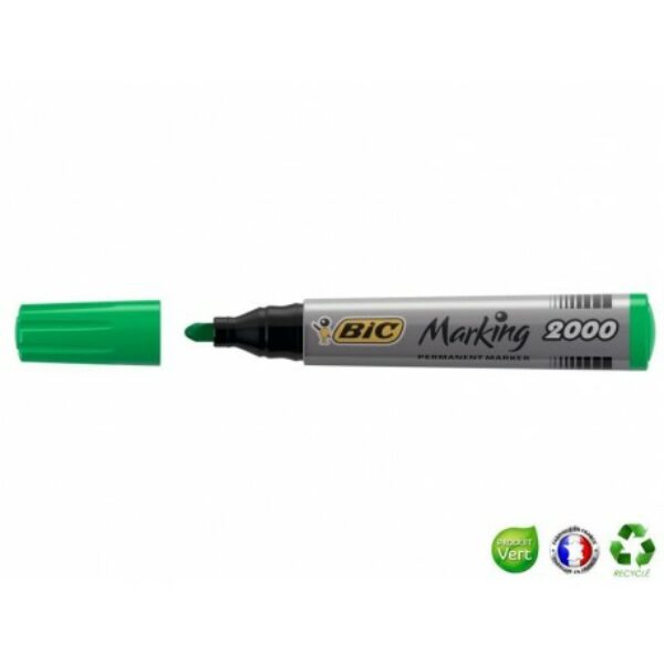MARQUEUR BIC MARKING 2000 VERT