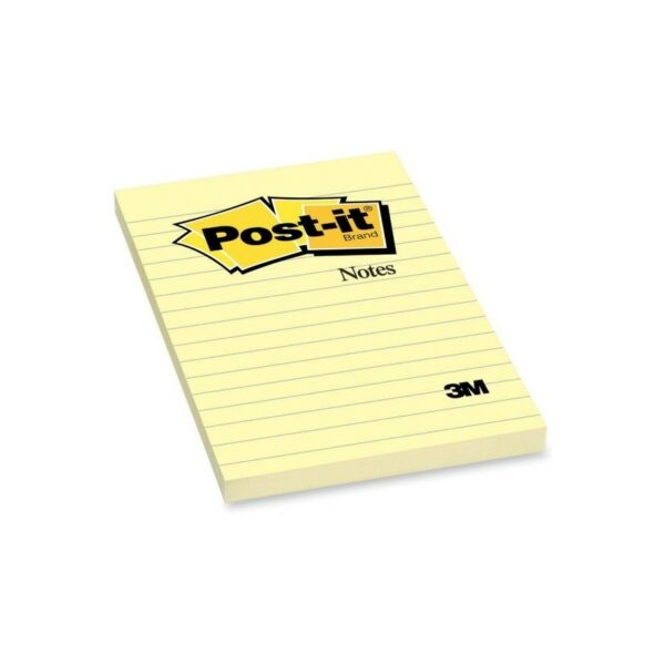 BLOC POST IT REPOSIT 102/152 JAUNE LIGNE