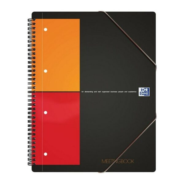 CAHIER MEETINGBOOK A4+ 160P Q5X5 OXFORD
