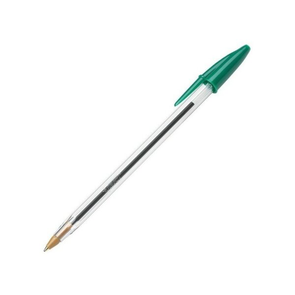 STYLO BL BIC CRISTAL VERT