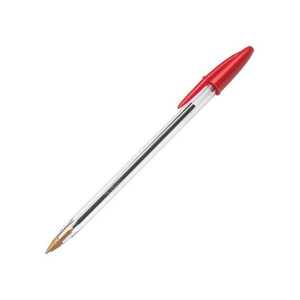 STYLO BL BIC CRISTAL ROUGE