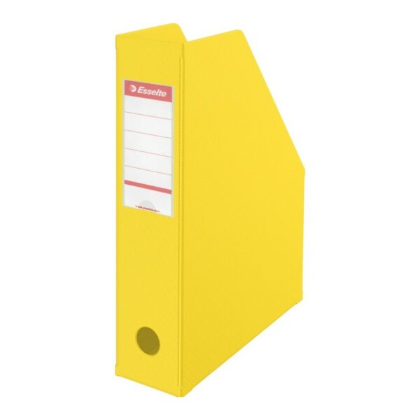 BTE DE CLASSEMENT PLIANTE PVC D/70 JAUNE