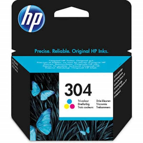 HP 304 – COULEUR N9K05AE 2ML