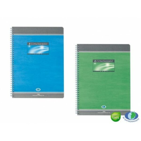 CAHIER SPIRALES 180P A4 SEYES CONQ