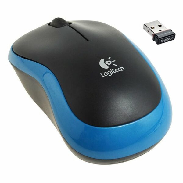 SOURIS LOGITECH M185 SANS FIL BLEU