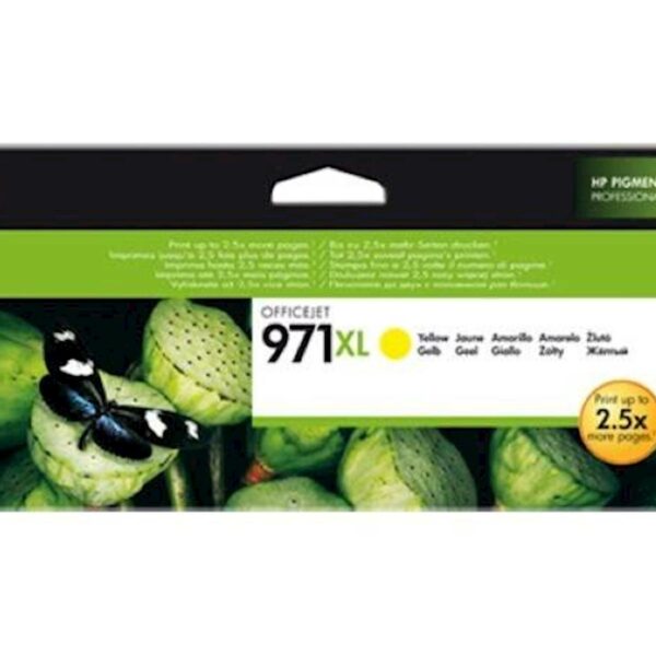 HP 971XL – JE JAUNE – 6 600 P