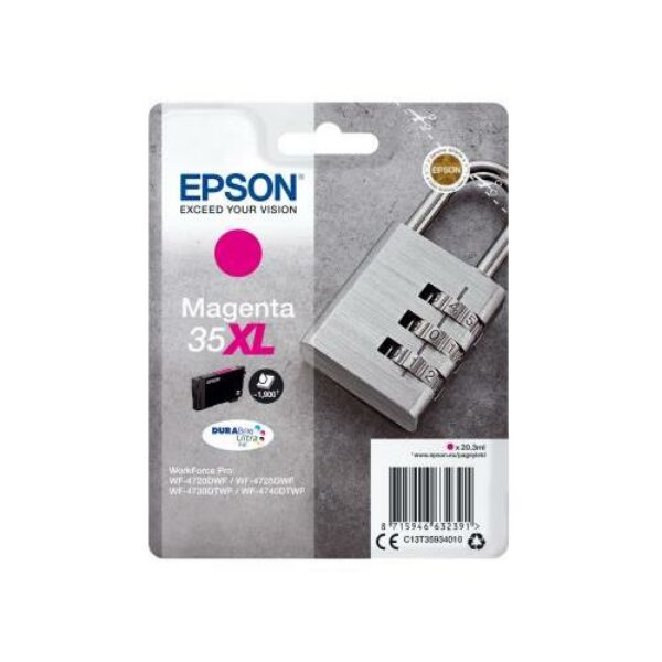 EPSON – JE “CADENAS ” N°35XL  MAGENTA