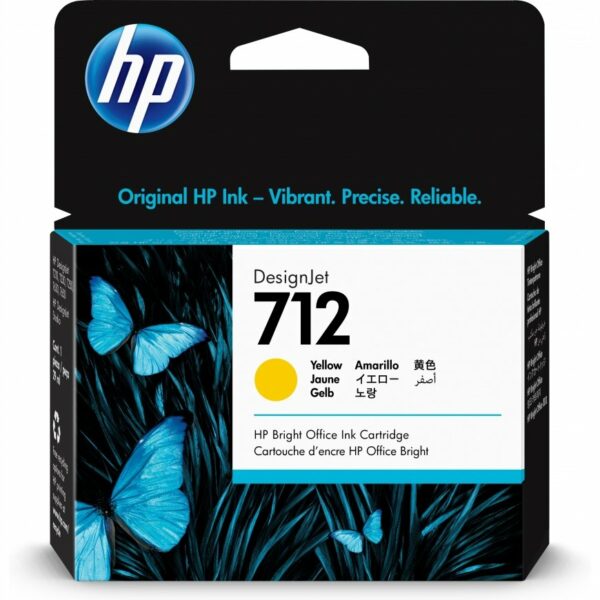 HP 712-29ML YELLOW  DESIGNJET INK