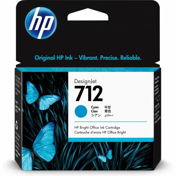 HP 712-29ML CYAN DESIGNJET INK