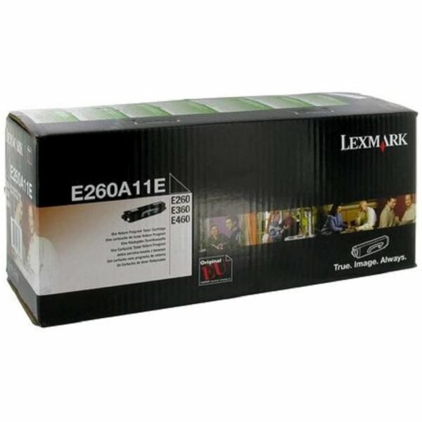 LEXMARK – TONER NOIR – E260/360/460 – 3 500 P