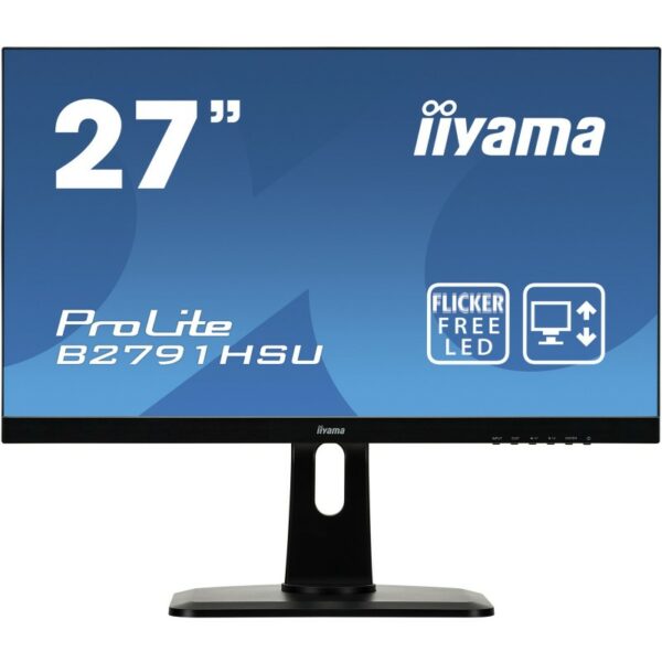 ECRAN 27″ IIYAMA B2791HSU-B1 FULL HD VGA DVI HDMI VESA