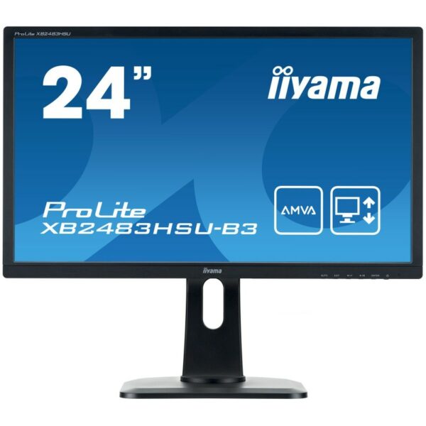 ECRAN 24″ IIYAMA XB2483HSU-B3 LED FH VGA HDMI DP