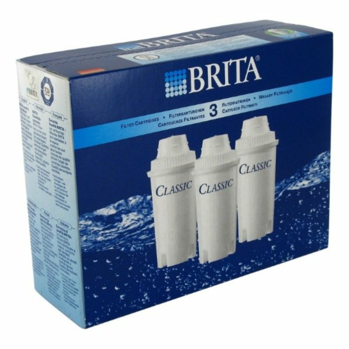 FILTRE CARAFE BRITA 205386 PACK 3 CLASSIC