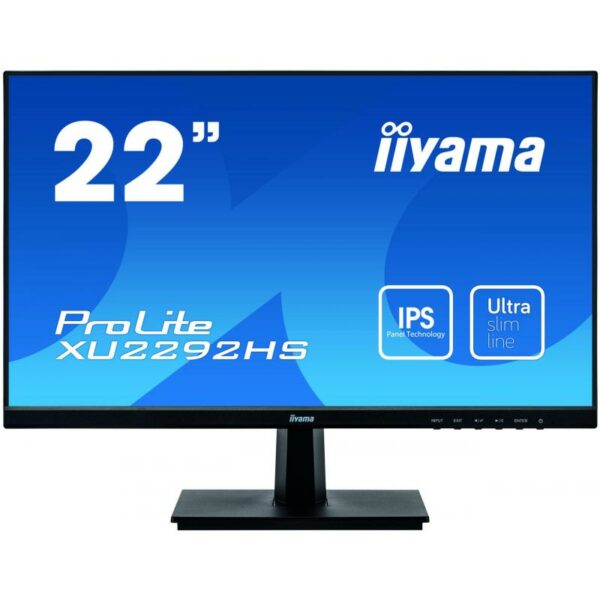 ECRAN 22″ IIYAMA XU2292HS-B1 IPS VGA / HDMI / DP / HP