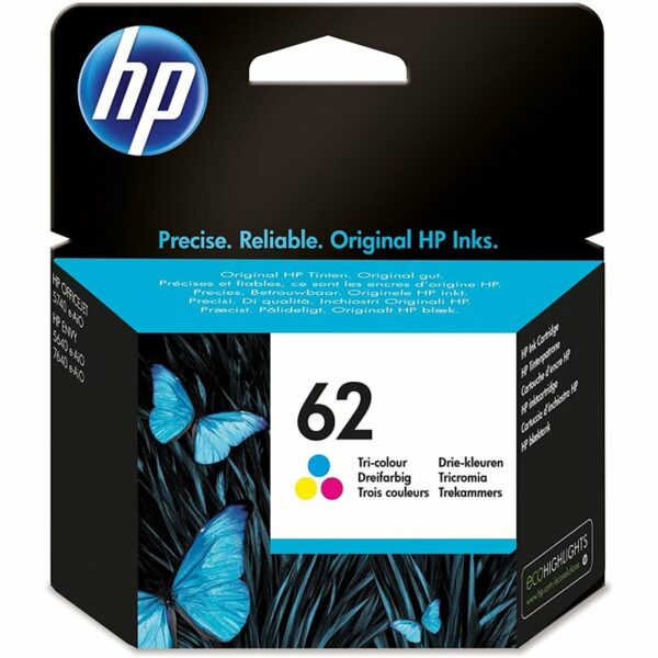 HP 62 –  JE 3 COULEURS – 4.5 ML – 165 P