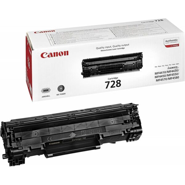 CANON –  CRG728N TONER NOIR – 2 100 P