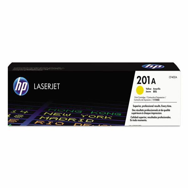 HP 201A – TONER JAUNE – 1 500 P
