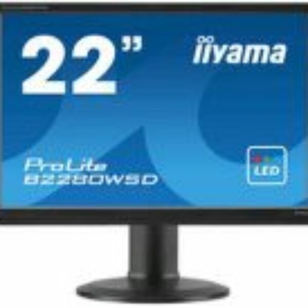 ECRAN 22″ IIYAMA Prolite VGA DVI PIED REGLABLE B2280WSD-B1